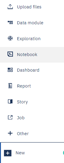 Integración entre IBM Cognos Analytics y Jupyter Notebook